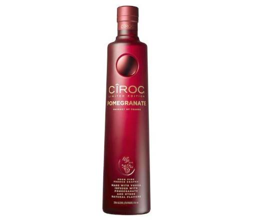 Order Ciroc Pomegranate 750mL  food online from Brothers Wine & Liquor store, Copiague on bringmethat.com