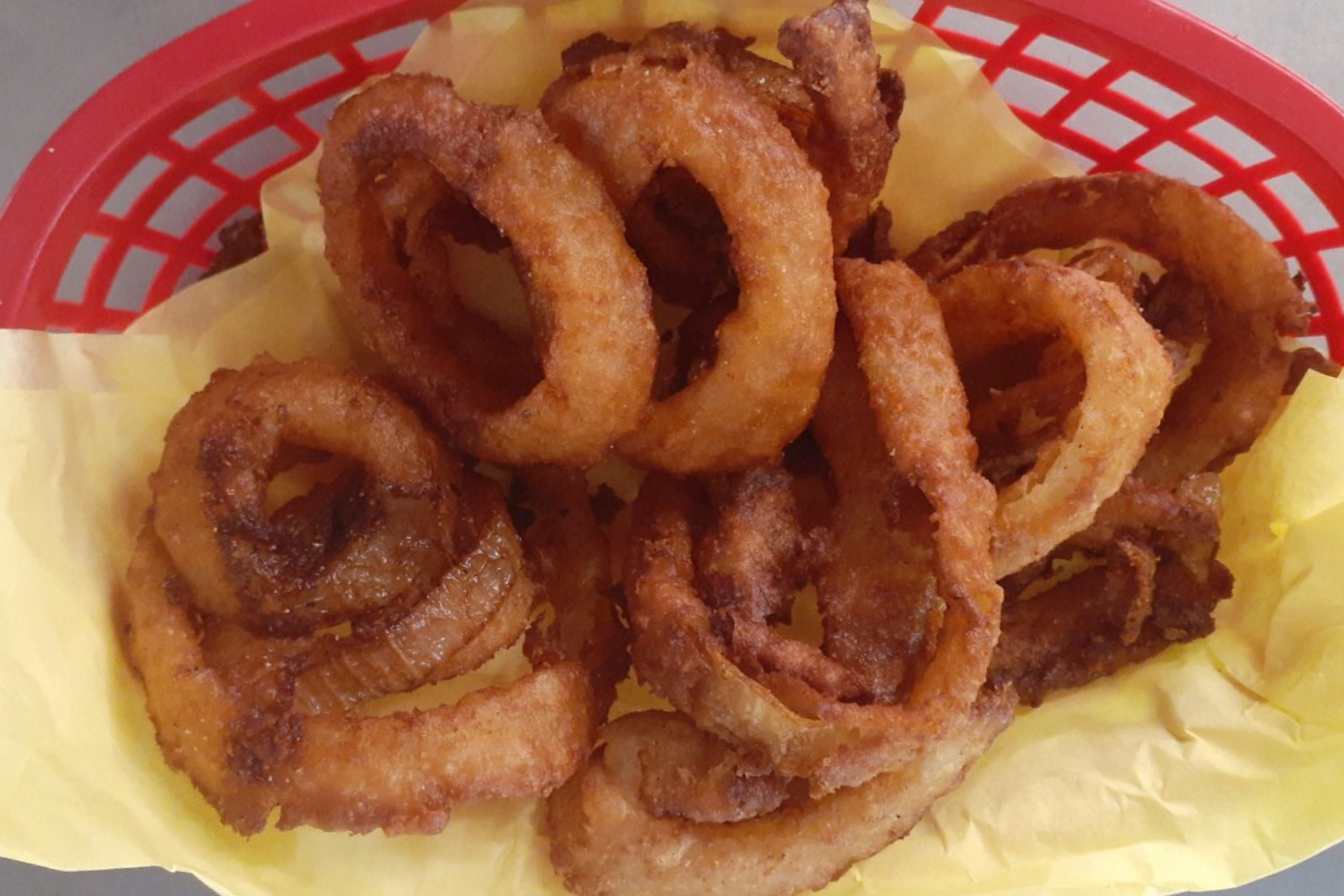 Order Basket of Onion Rings food online from Eat At Rudy store, Los Angeles on bringmethat.com