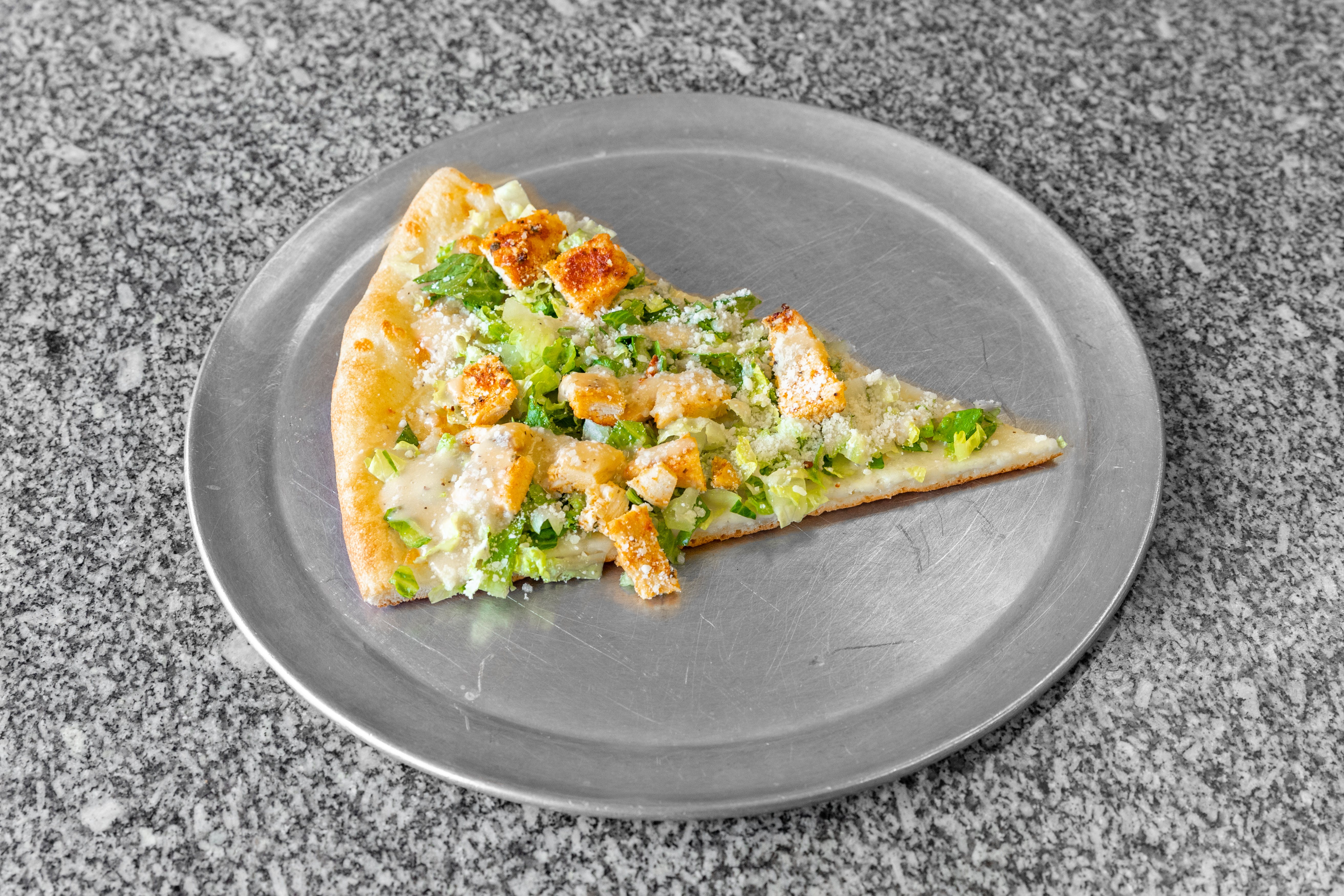 Order Chicken Caesar Pizza - Small 14'' food online from Dominick's Pizza Shoppe store, Clinton on bringmethat.com