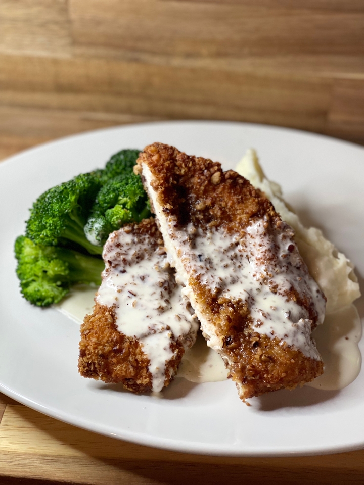 Order Pecan Crusted Chicken food online from Urban American Kitchen store, Houston on bringmethat.com