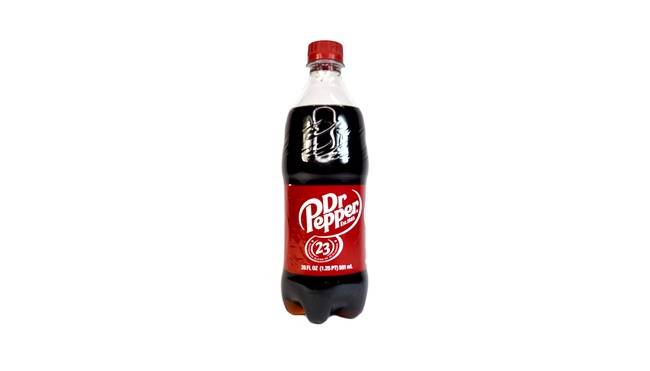 Order DR PEPPER 20OZ food online from TKB Bakery & Deli store, Indio on bringmethat.com