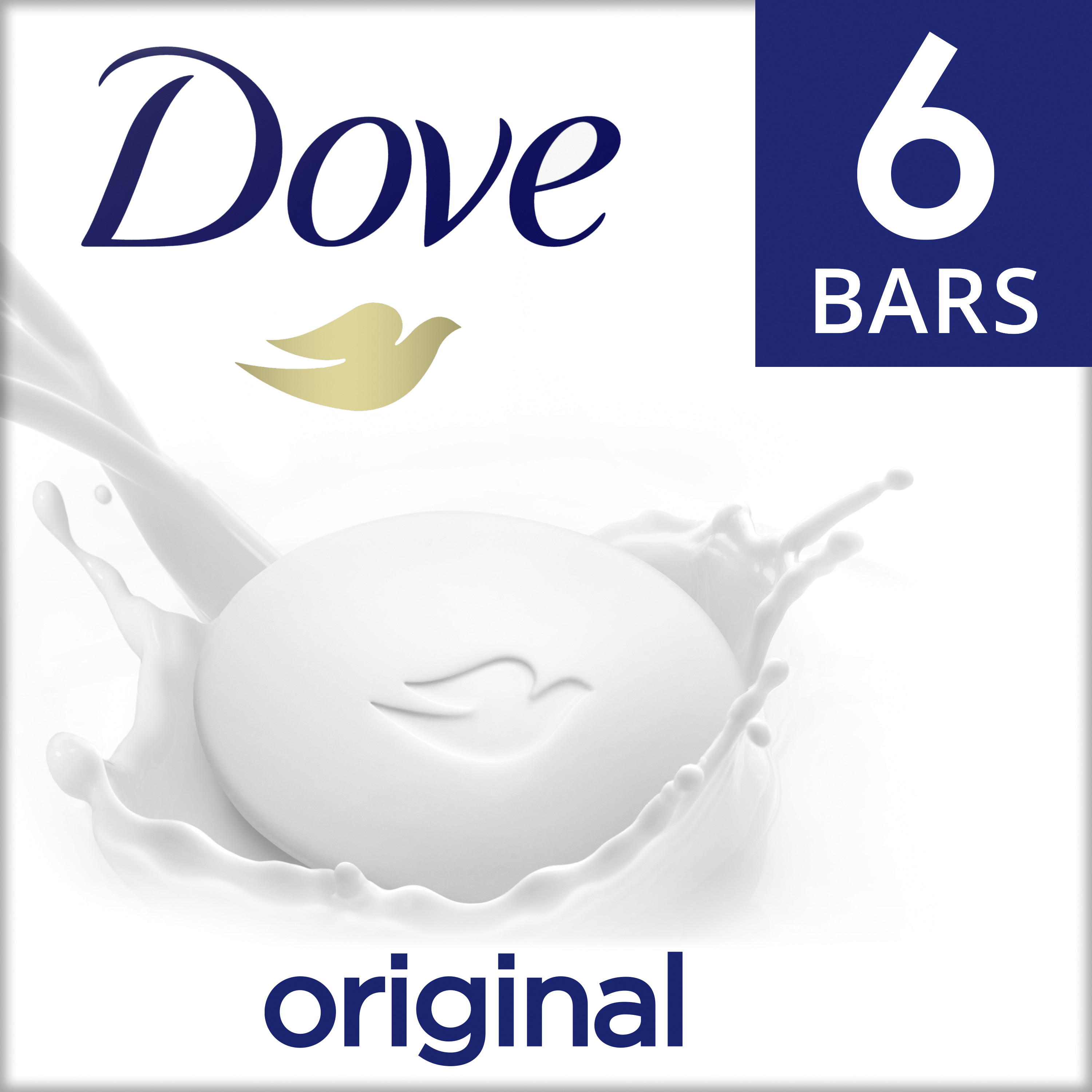 Order Dove Beauty Bar for Softer Skin, White, 3.75 oz - 6 pk food online from Rite Aid store, MILLER PLACE on bringmethat.com