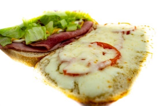 Order Ham & Cheese Sandwich - Sandwich food online from Pizza Pie Me store, Arlington on bringmethat.com