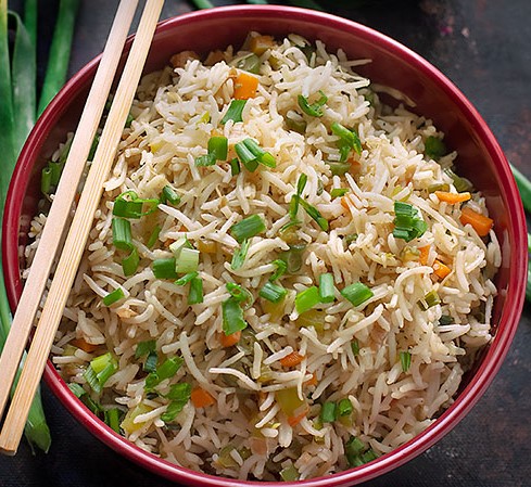 Order Vegetable Fried Rice food online from Malgudi Veg store, Ashburn on bringmethat.com