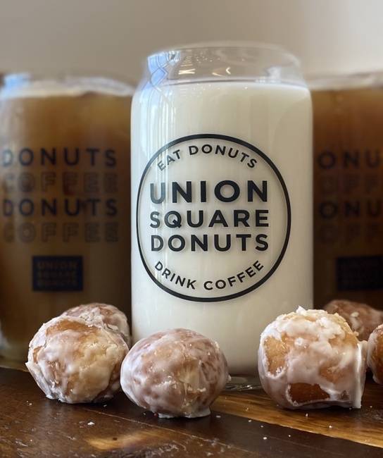 Order USD Pint Glass food online from Union Square Donuts store, Brookline on bringmethat.com