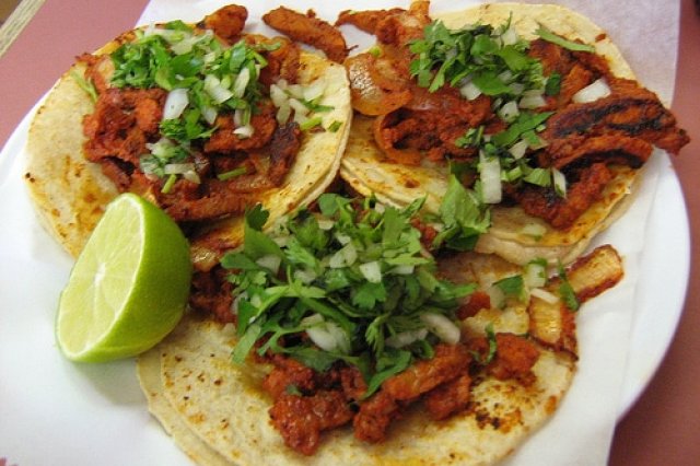 Order Al Pastor Tacos food online from CoCo Bongo store, Raleigh on bringmethat.com