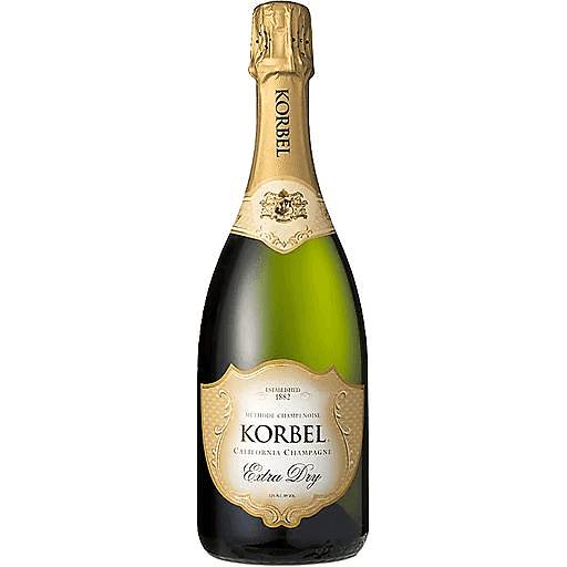 Order Korbel Champagne Extra Dry (750 ML) 2904 food online from Bevmo! store, San Rafael on bringmethat.com