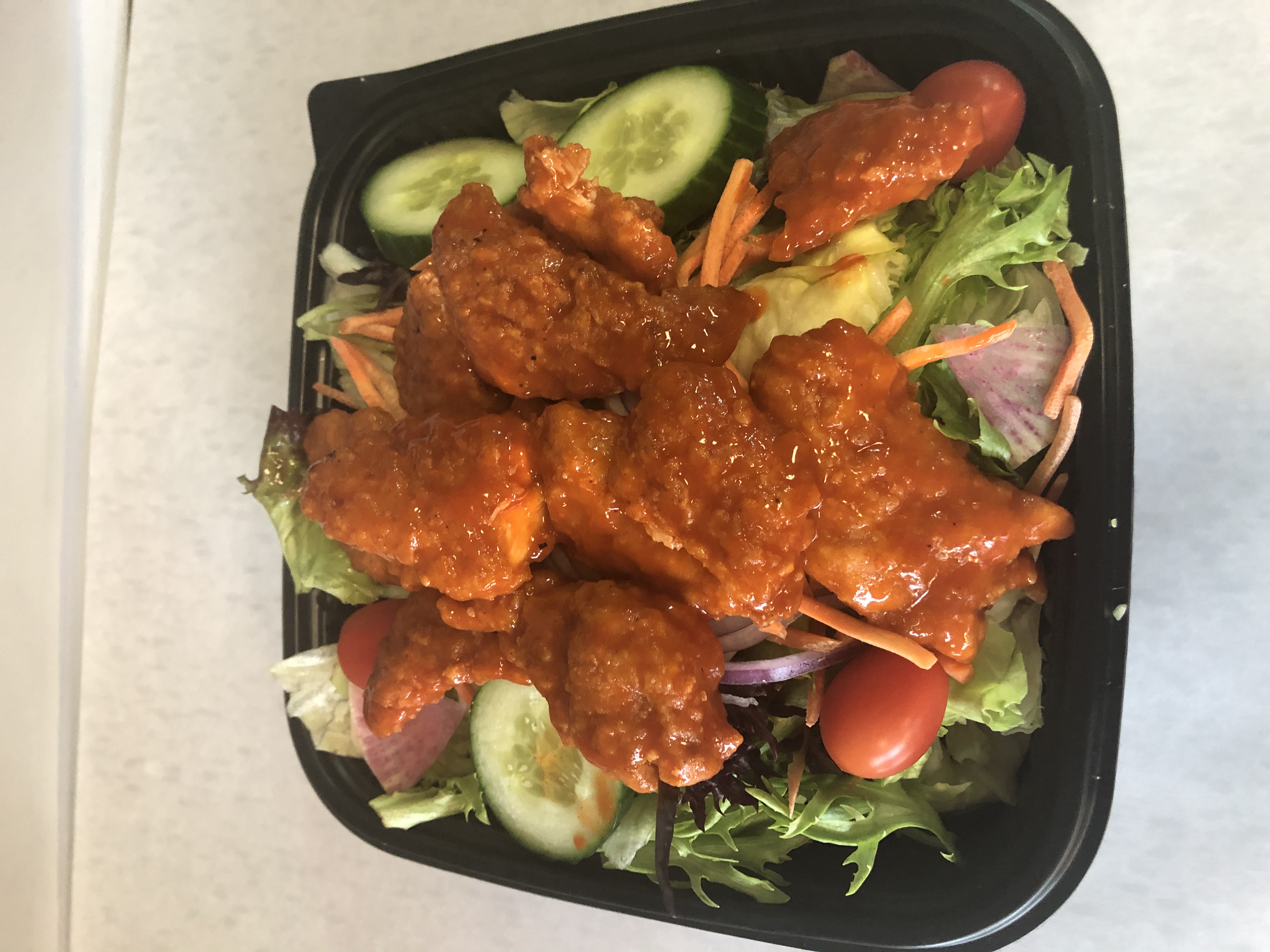 Order Buffalo Chicken Salad food online from Gregory House Of Pizza store, Belmont on bringmethat.com