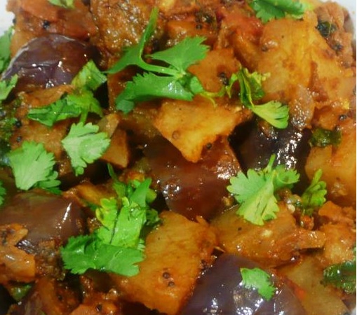 Order  Masala Style Aloo Baigan-Vegan Friendly-Plant Based-Gluten Free food online from Cuisine of India store, Naperville on bringmethat.com