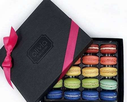 Order Gift Boxes of 20 food online from Olivia Macaron store, Washington on bringmethat.com