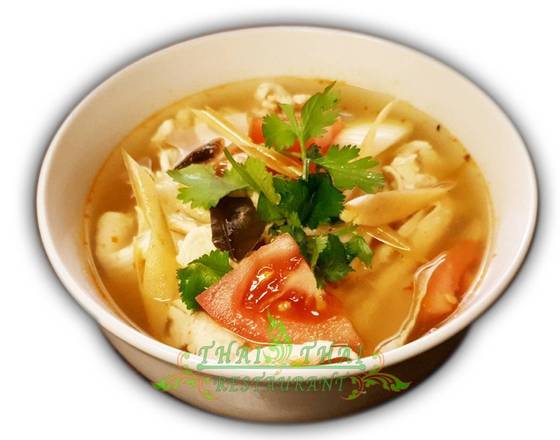 Order Large Tom Yum Soup food online from Thai Thai store, Santee on bringmethat.com
