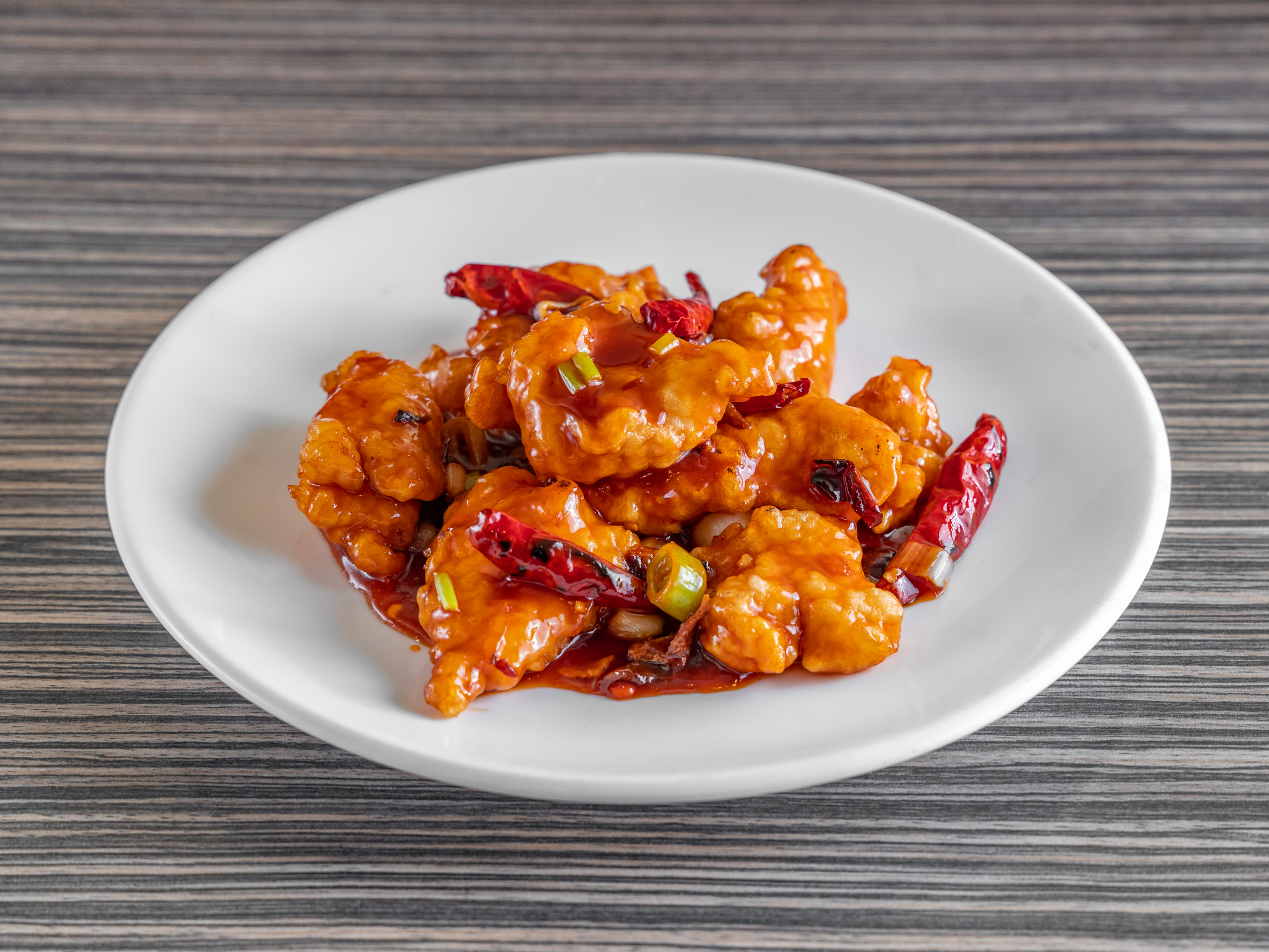 Order General Tso's Chicken food online from Twin dragon Chinese restaurant store, Los Angeles on bringmethat.com