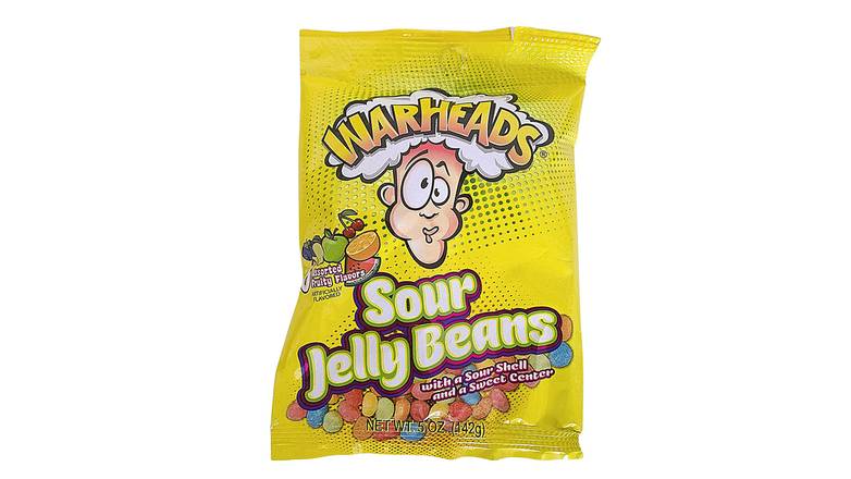 Order Warheads Sour Jelly Beans food online from Route 7 Food Mart store, Norwalk on bringmethat.com
