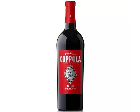 Order Francis Coppola Red Blend 2016, 750mL red wine (13.5% ABV) food online from Van Ness Liquors store, San Francisco on bringmethat.com