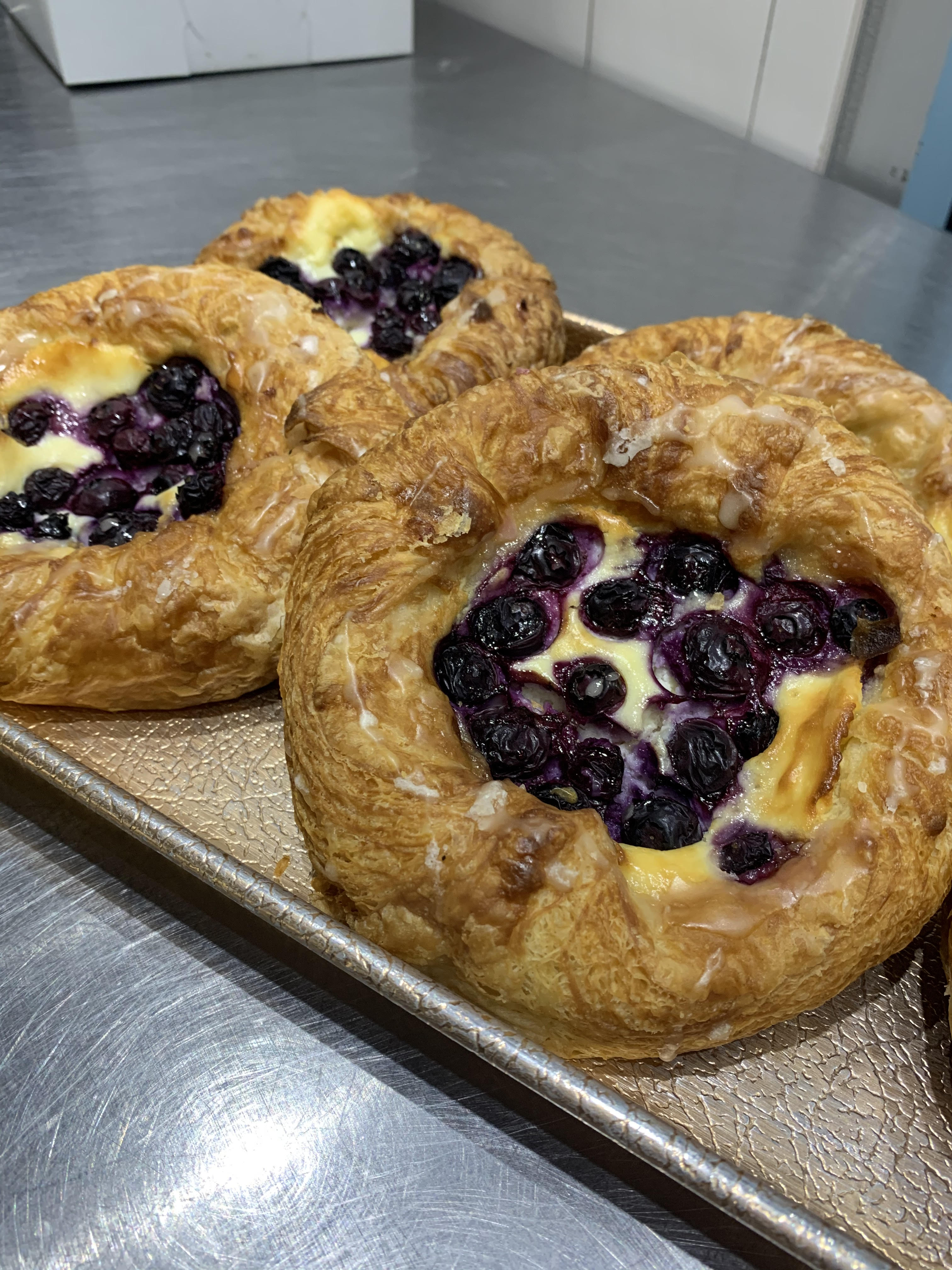 Order Blueberry Danish food online from Weights + Measures store, Houston on bringmethat.com