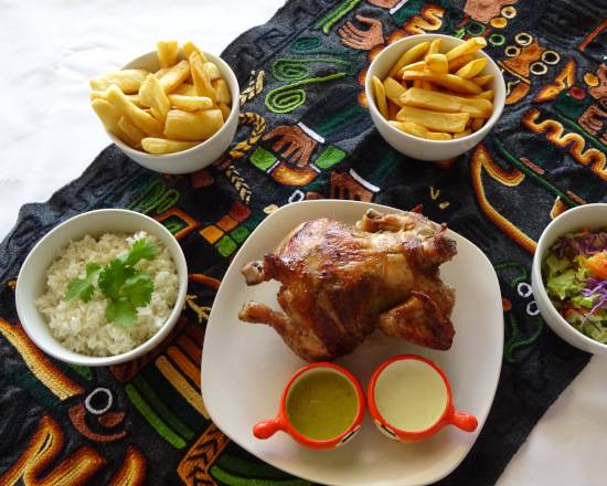 Order Whole Chicken Combo food online from Emma Chicken Restaurant store, Alexandria on bringmethat.com