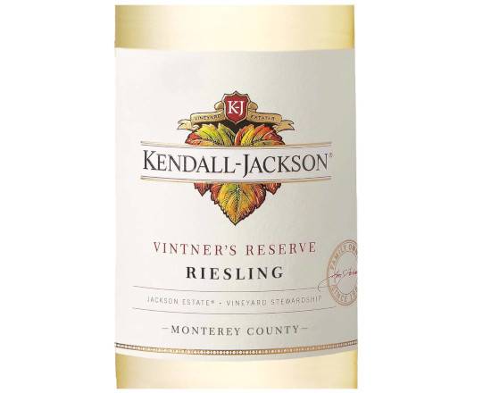 Order Kendall-Jackson, Vintner's Reserve Riesling Jackson Estate Monterey County (2019) · 750 mL food online from House Of Wine store, New Rochelle on bringmethat.com