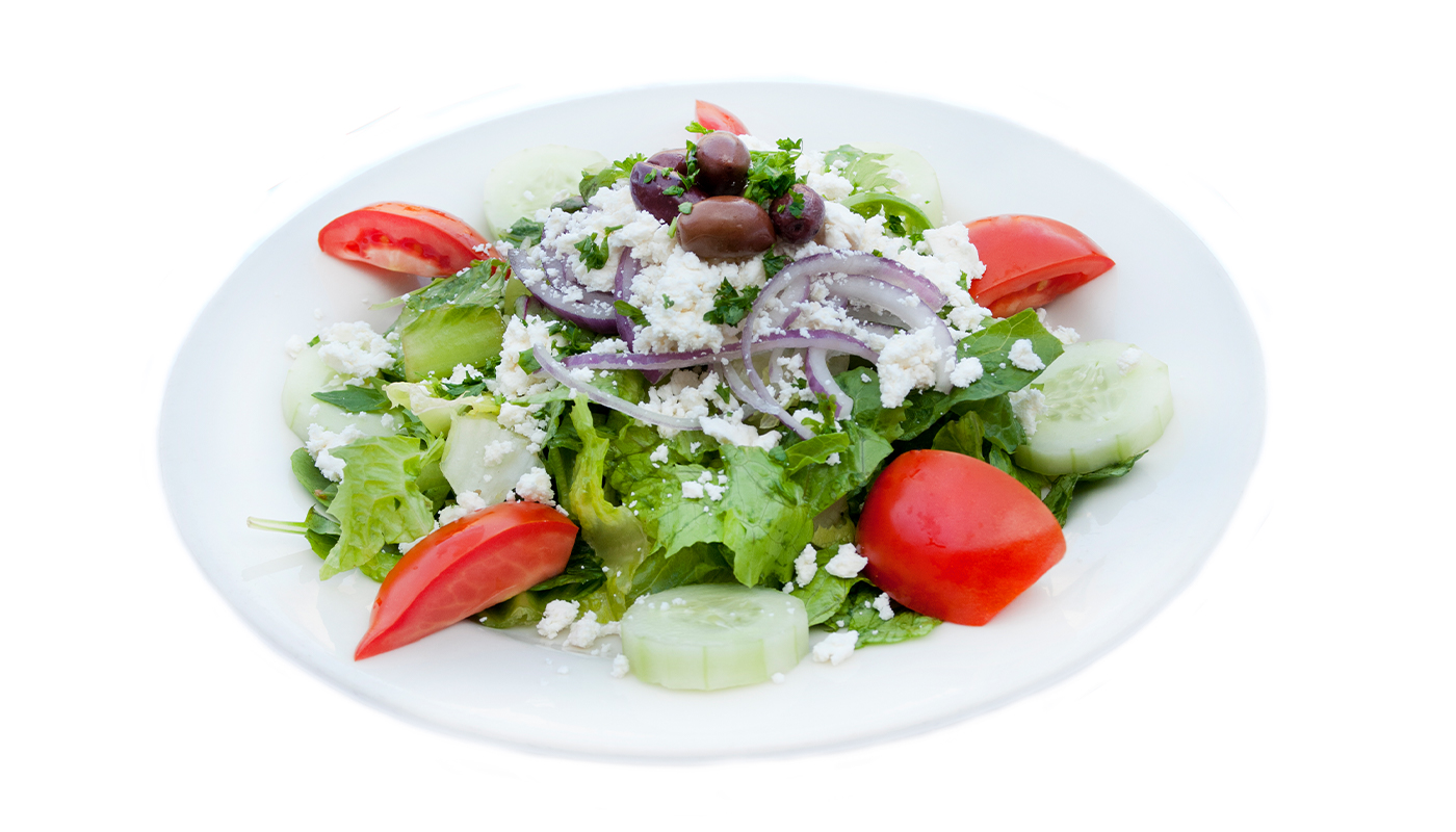 Order Small Greek Salad food online from Pita Jungle store, Tempe on bringmethat.com