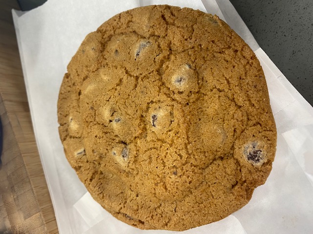 Order Chocolate Chip Cookie food online from Chainline Brew Cafe store, El Cajon on bringmethat.com