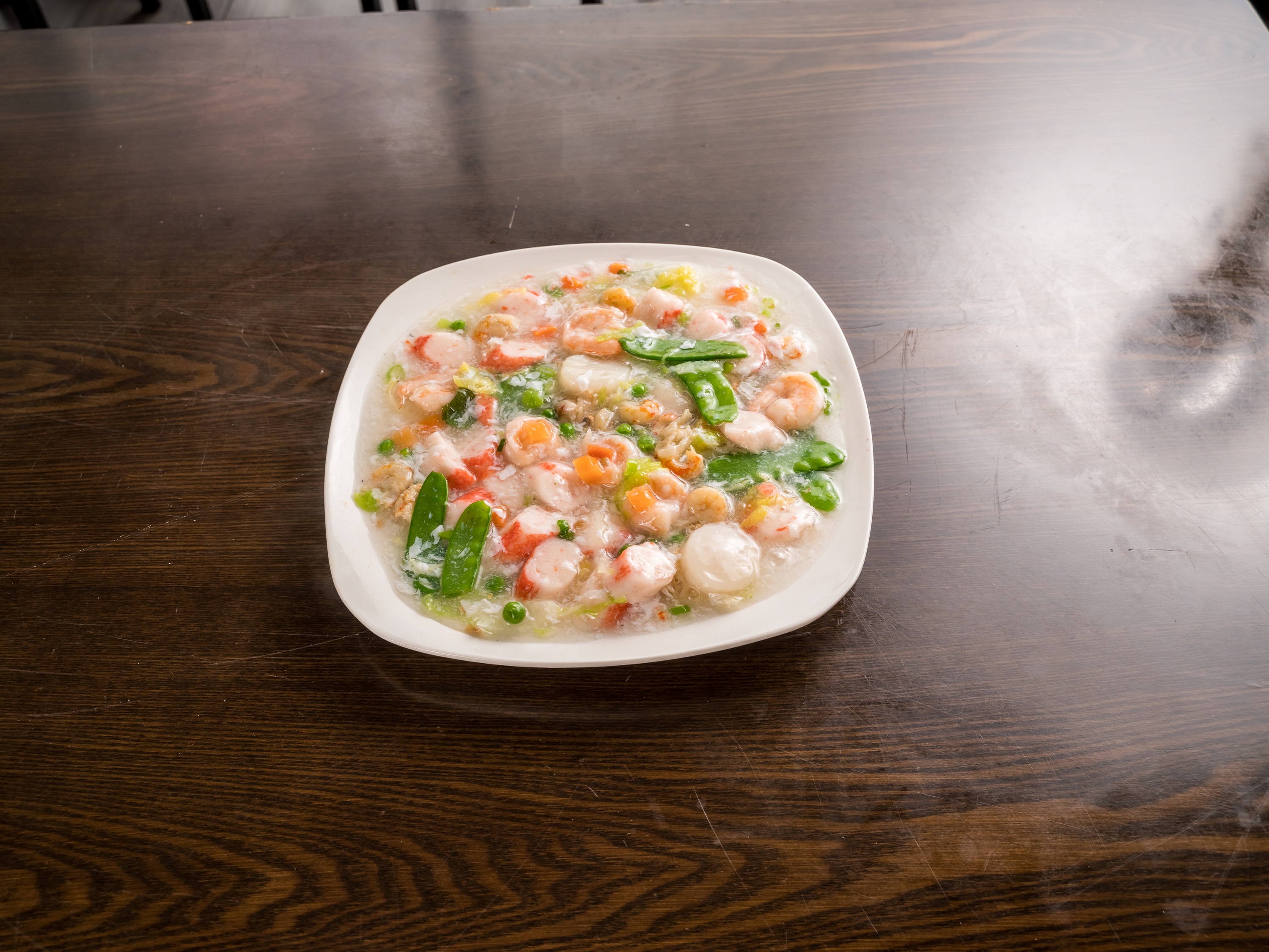 Order 158. Seafood Soup food online from New Fortune House store, Deer Park on bringmethat.com