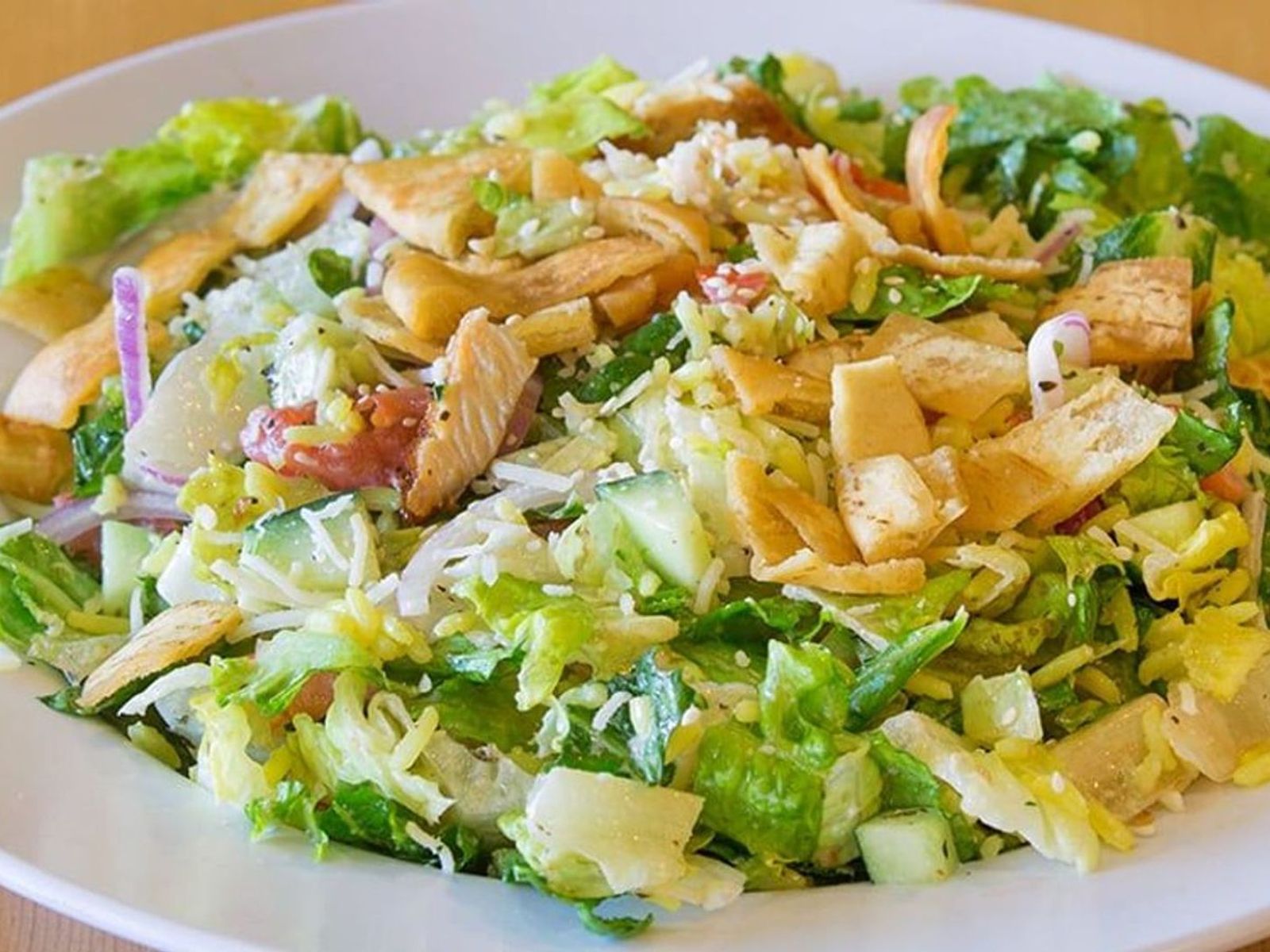 Order Mashawi Salad food online from Mashawi Grill store, Torrance on bringmethat.com