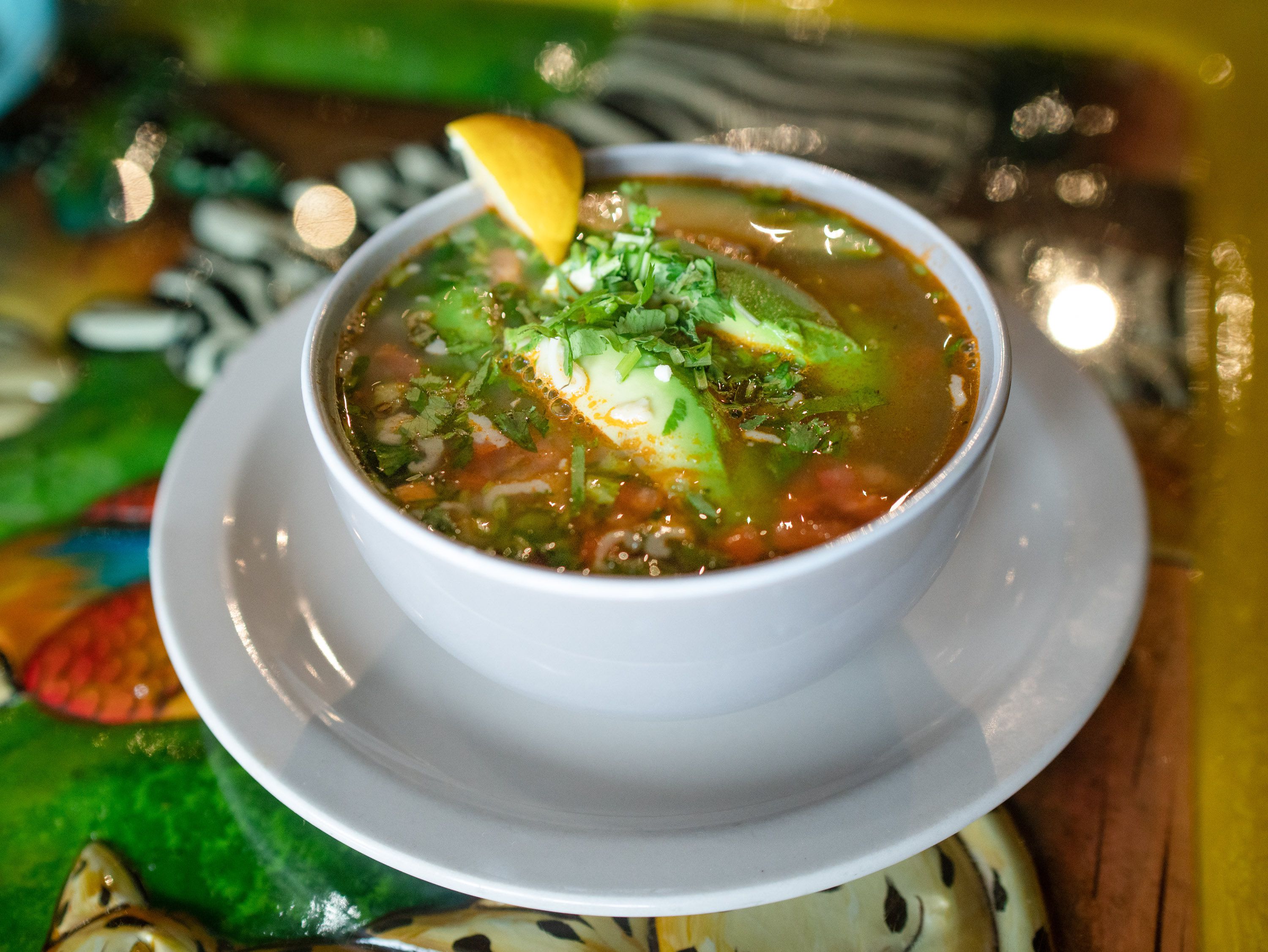 Order Chicken Soup food online from La Hacienda Mexican Restaurant store, Carmel on bringmethat.com