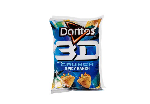 Order Frito Lay Doritos 3D Crunch Spicy Ranch 2oz food online from Wawa 211 store, Philadelphia on bringmethat.com