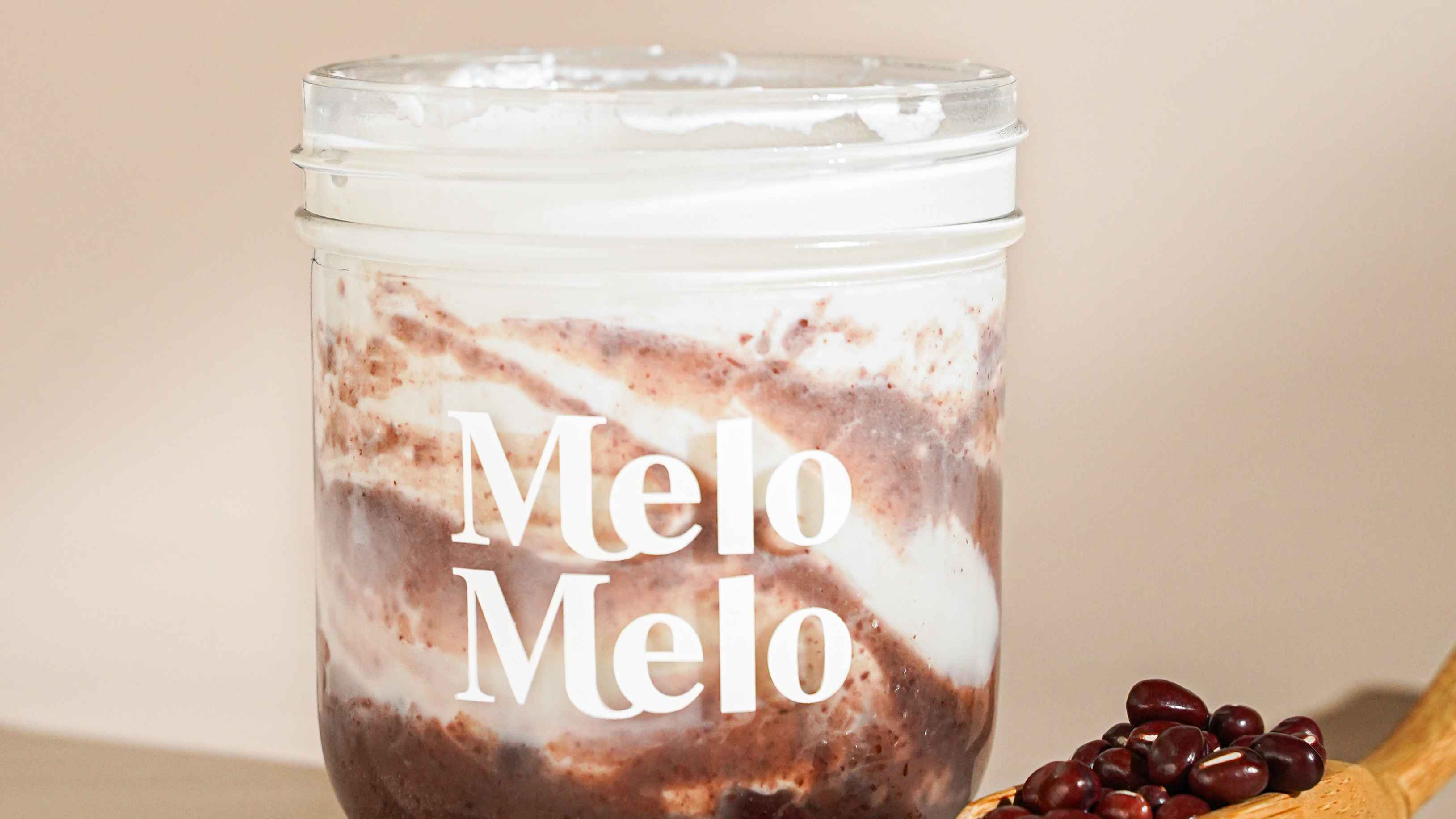 Order Red Bean Coconut Jelly / 红豆椰子冻 food online from Melo Melo store, Los Angeles on bringmethat.com