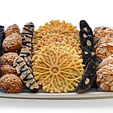 Order Assorted Italian Cookies food online from Caffe Di Firenze store, Houston on bringmethat.com