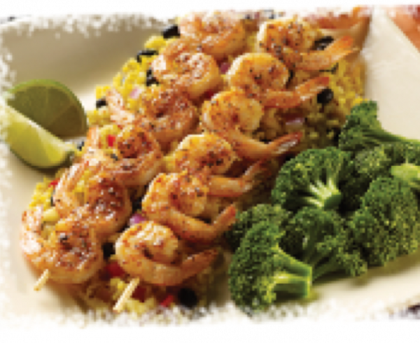 Order Island Grilled Shrimp food online from Hurricane Grill & Wings store, Poughkeepsie on bringmethat.com