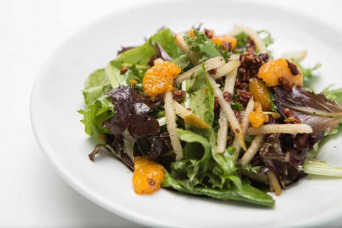 Order Field Green & Pear Salad | GF food online from Perry Steakhouse & Grille store, Grapevine on bringmethat.com