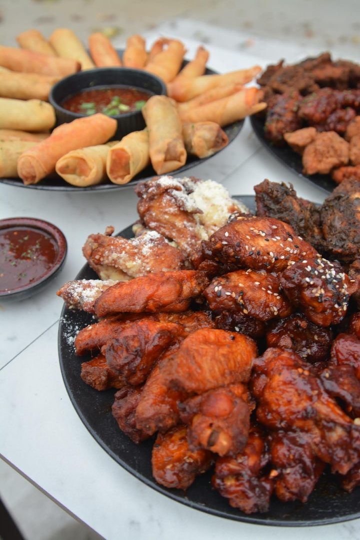 Order Small  Party Gathering Platter food online from Star Fusion Express store, Philadelphia on bringmethat.com