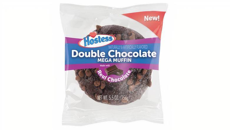 Order Hostess Double Chocolate Mega Muffin food online from Mac On 4th store, Alton on bringmethat.com