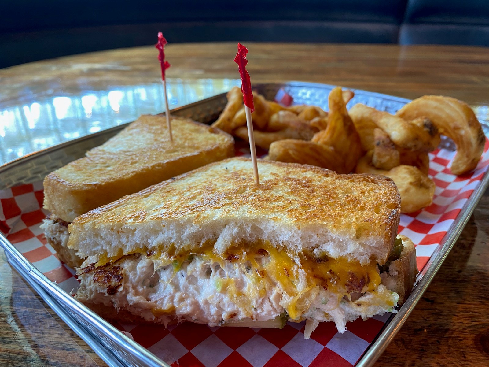 Order Tuna Melt Sandwich food online from High Park Tap House store, Mission Viejo on bringmethat.com
