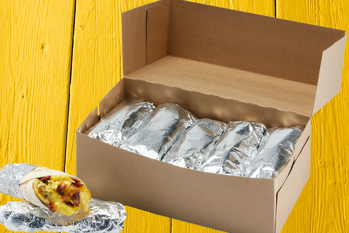 Order Breakfast Taco Pack (10 Count) food online from Fuzzy's Taco Shop store, DeSoto on bringmethat.com