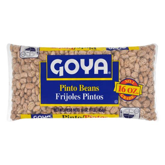 Order Goya Dry Pinto Beans 16oz food online from Drinks At Your Door by Gopuff store, Santa Maria on bringmethat.com