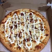 Order Bacon Chicken Ranch Pizza food online from PJs Grill & Pizza store, New Brunswick on bringmethat.com