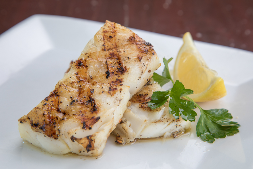 Order Artic Cod-Plate food online from Captain Kidds Fish Market & Restaurant store, Redondo Beach on bringmethat.com