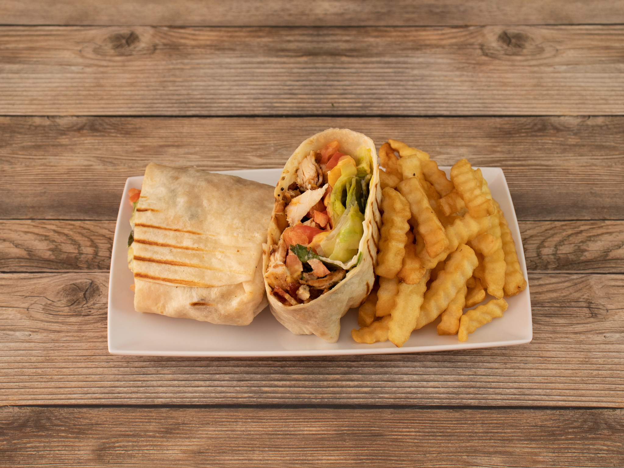 Order Grilled Chicken Club Wrap food online from Dagostino store, Glenview on bringmethat.com