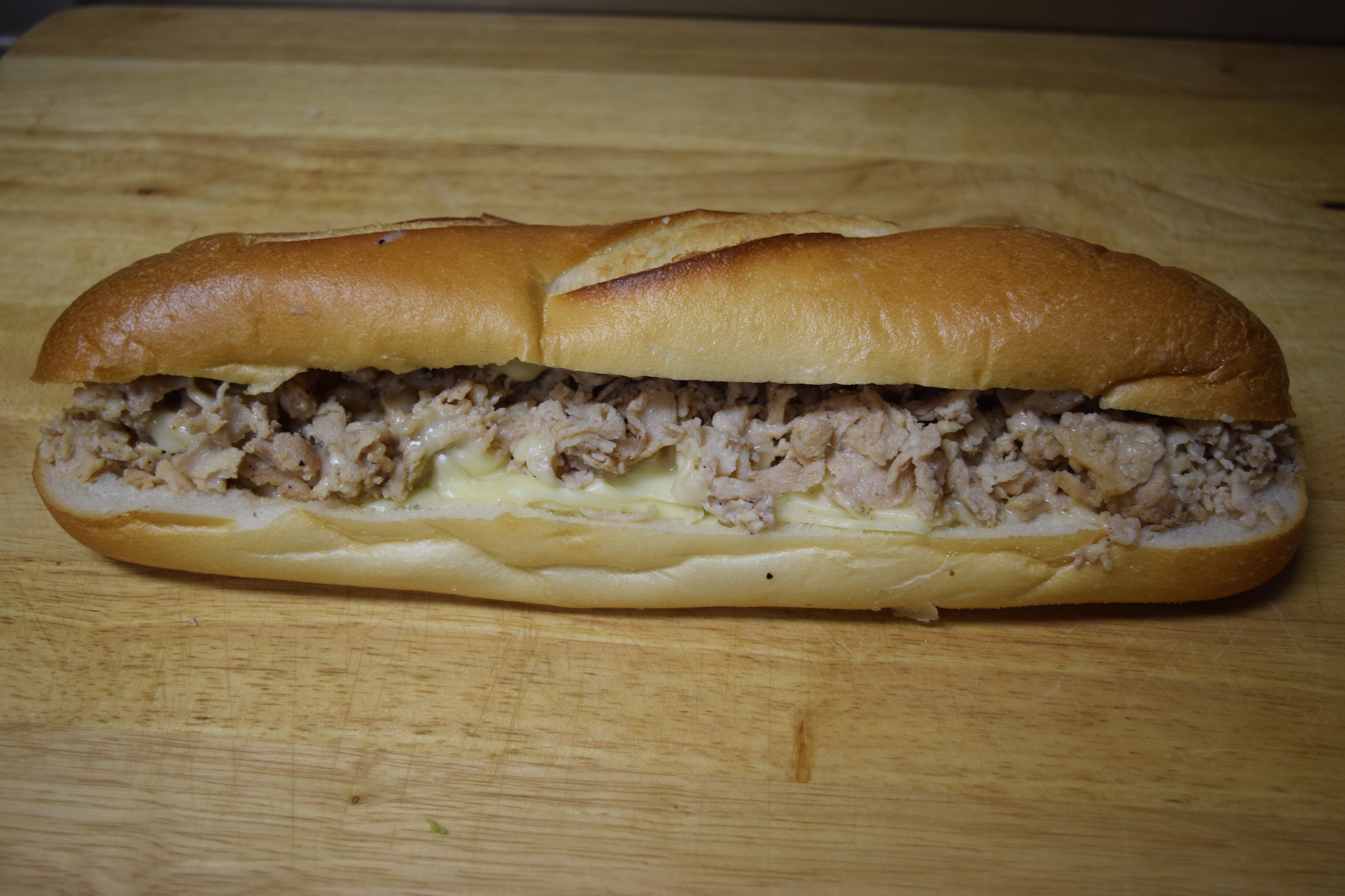 Order Chicken Cheese Steak Sub food online from Cuzino's store, Bear on bringmethat.com