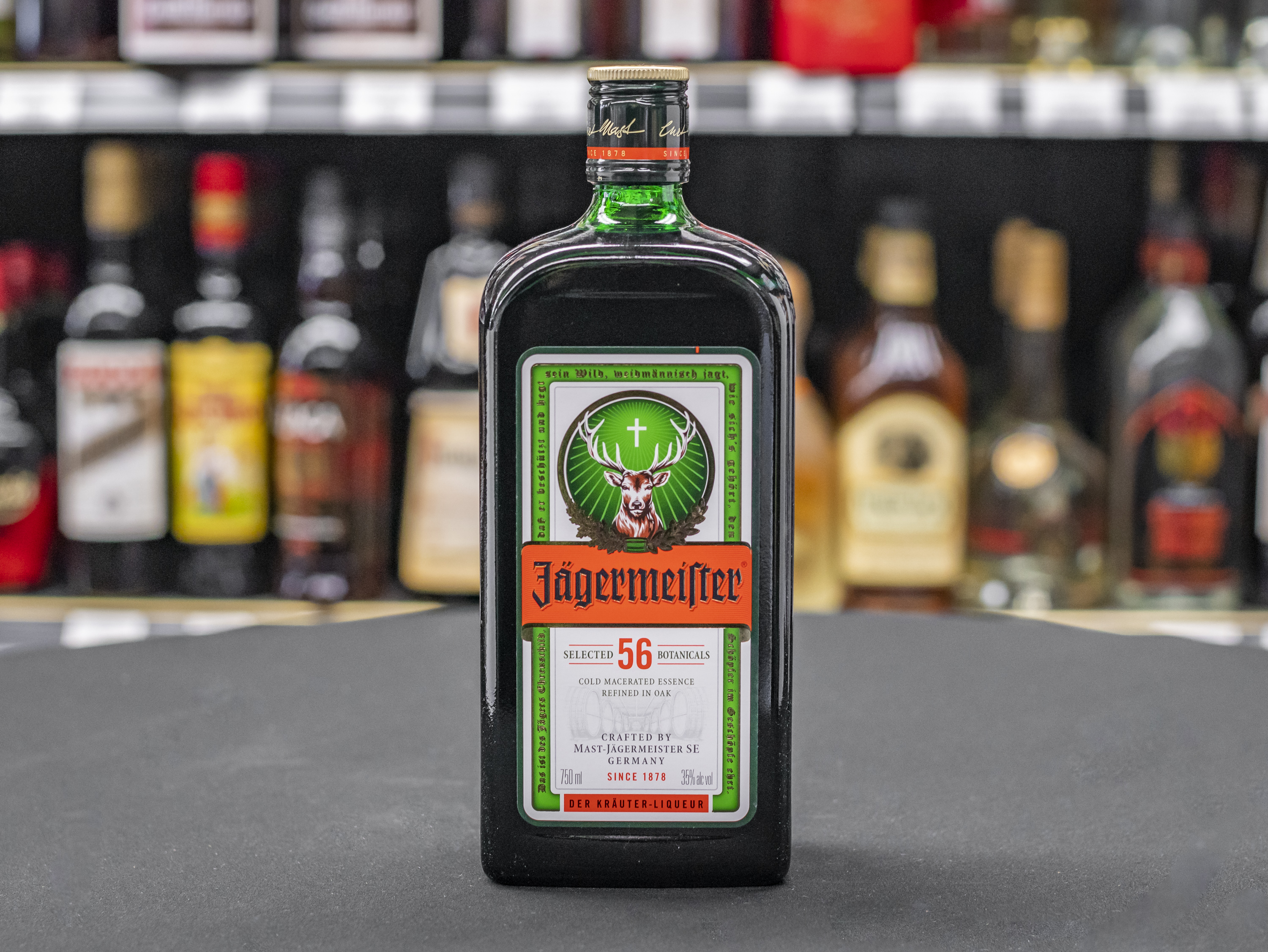 Order 750ml. Jagermeister food online from Mike's Liquors store, San Francisco on bringmethat.com