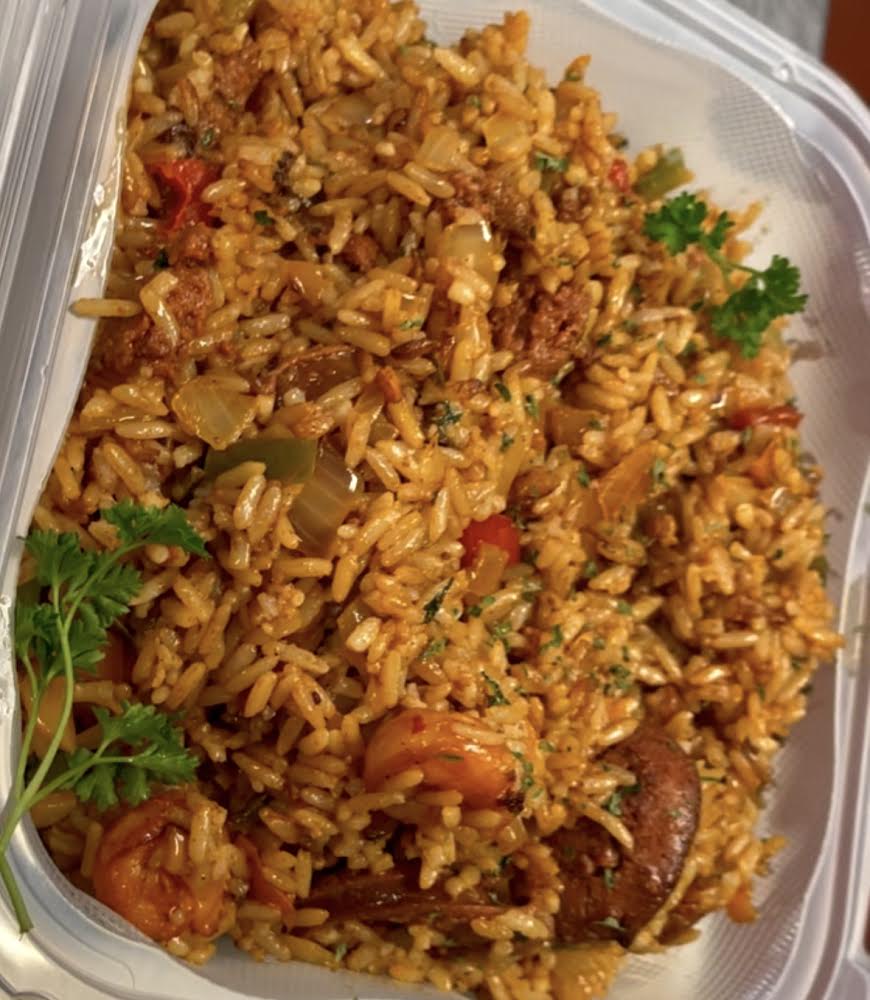 Order Jambalaya food online from Solid Rock Cafe store, Antioch on bringmethat.com
