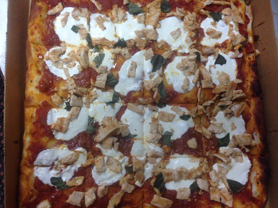 Order Grandma Sicilian Pizza food online from Baldwin Pizzeria store, Parsippany on bringmethat.com