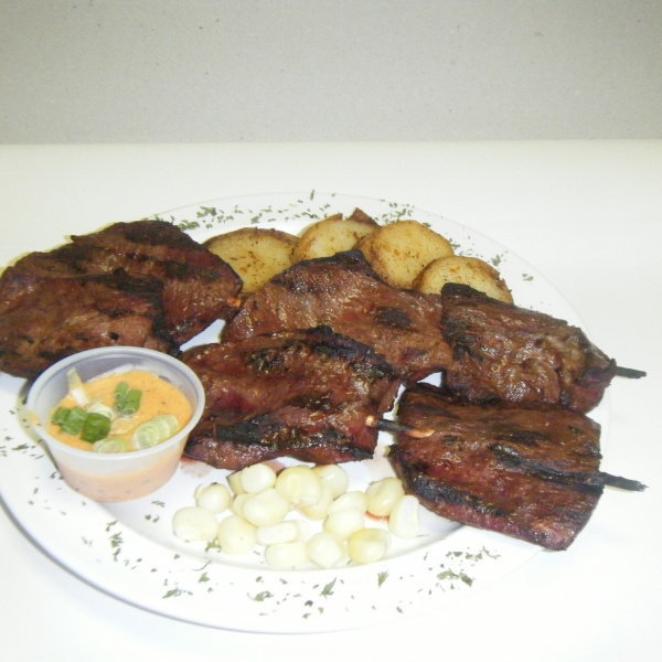 Order Anticuchos food online from Cafe Express store, Houston on bringmethat.com
