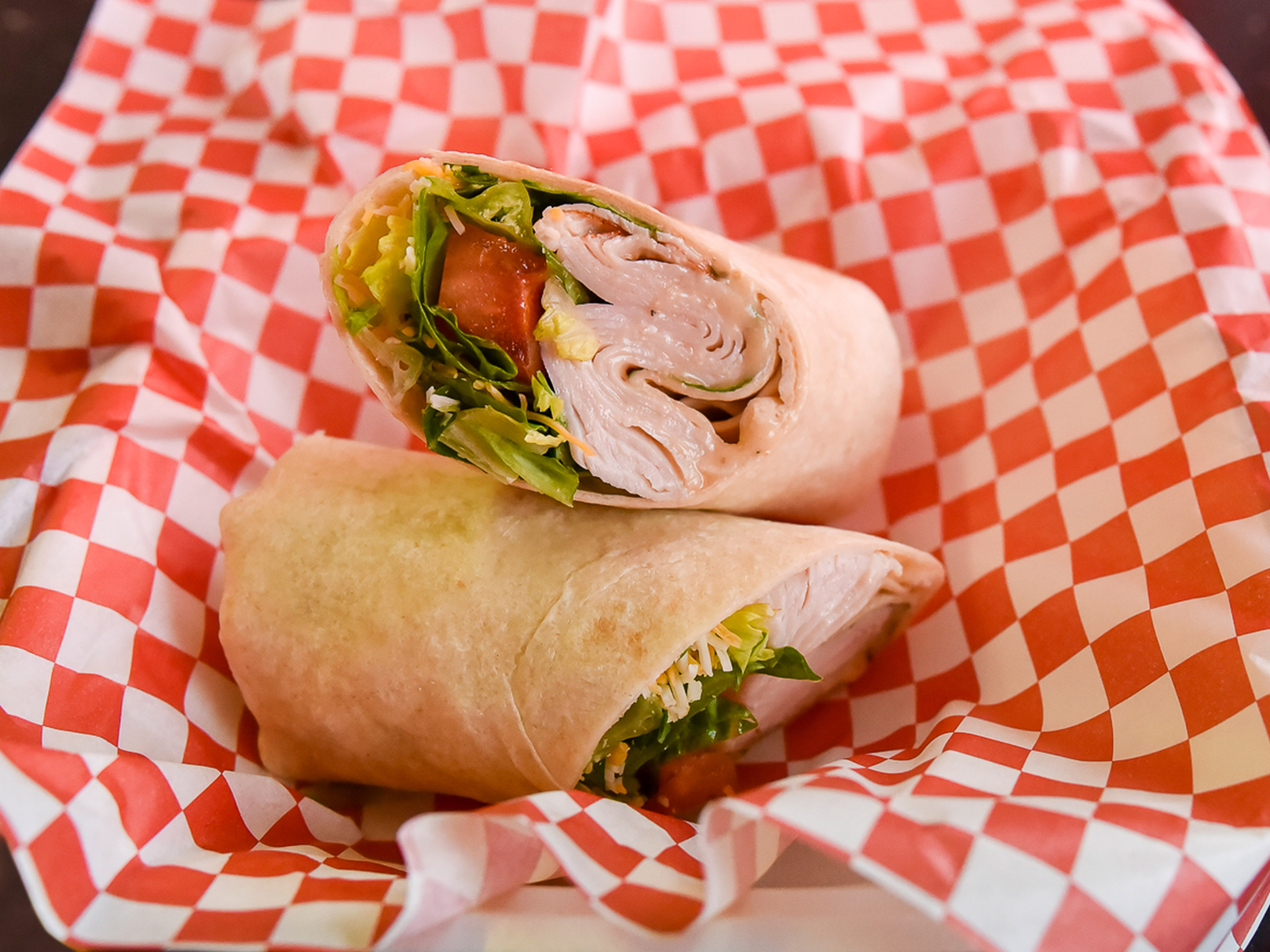 Order Turkey Bacon Wrap food online from Chili Hots store, Rochester on bringmethat.com