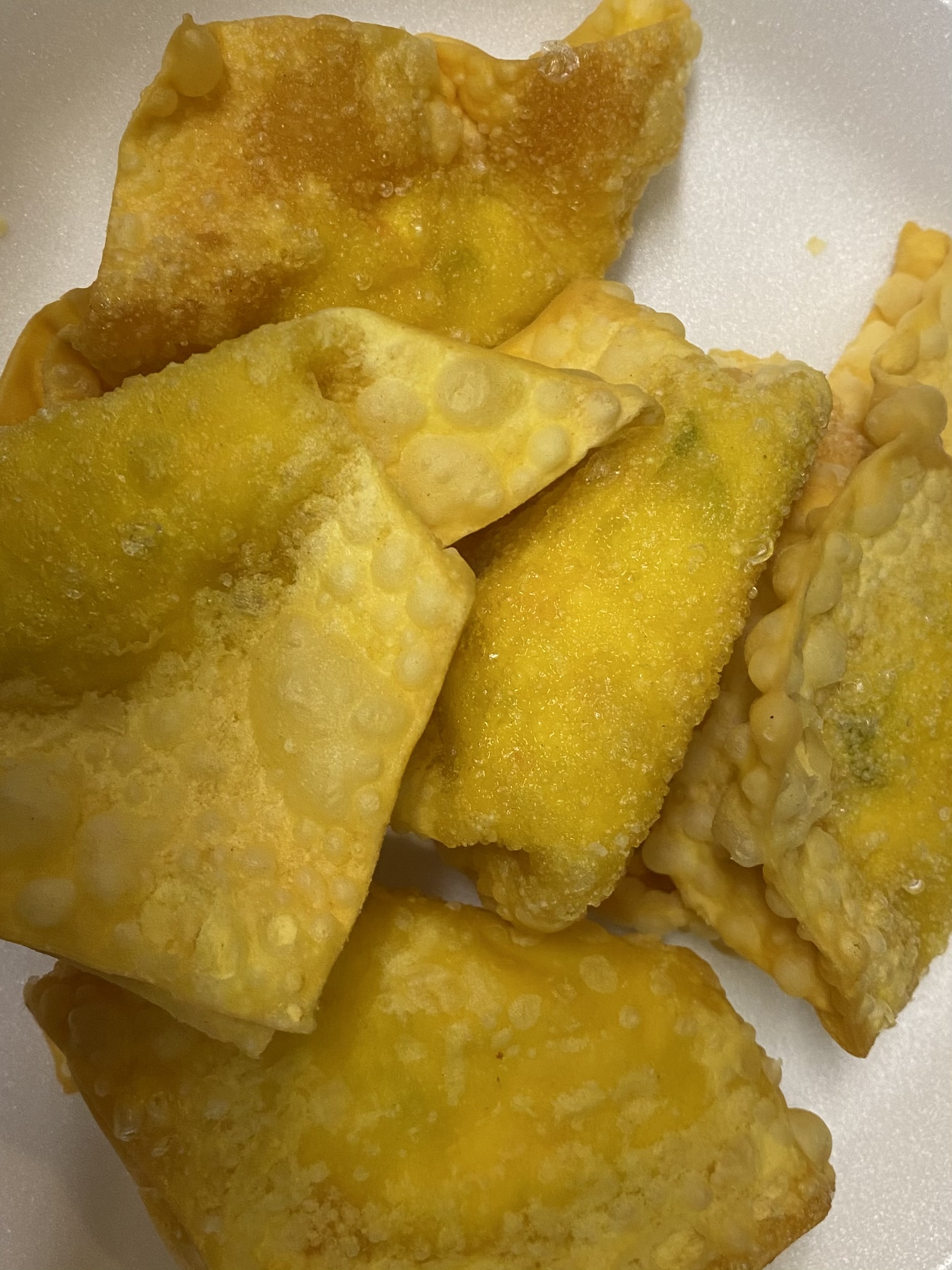 Order 9. Crab Rangoon food online from Happy Garden Chinese Restaurant store, Revere on bringmethat.com