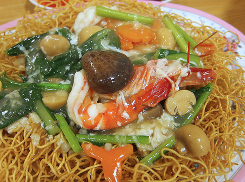 Order Hong Kong Style Crispy Noodle food online from China Gourmet store, Las Vegas on bringmethat.com