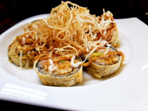 Order  King Kong- Fried Roll  food online from Momo Sushi store, Mundelein on bringmethat.com