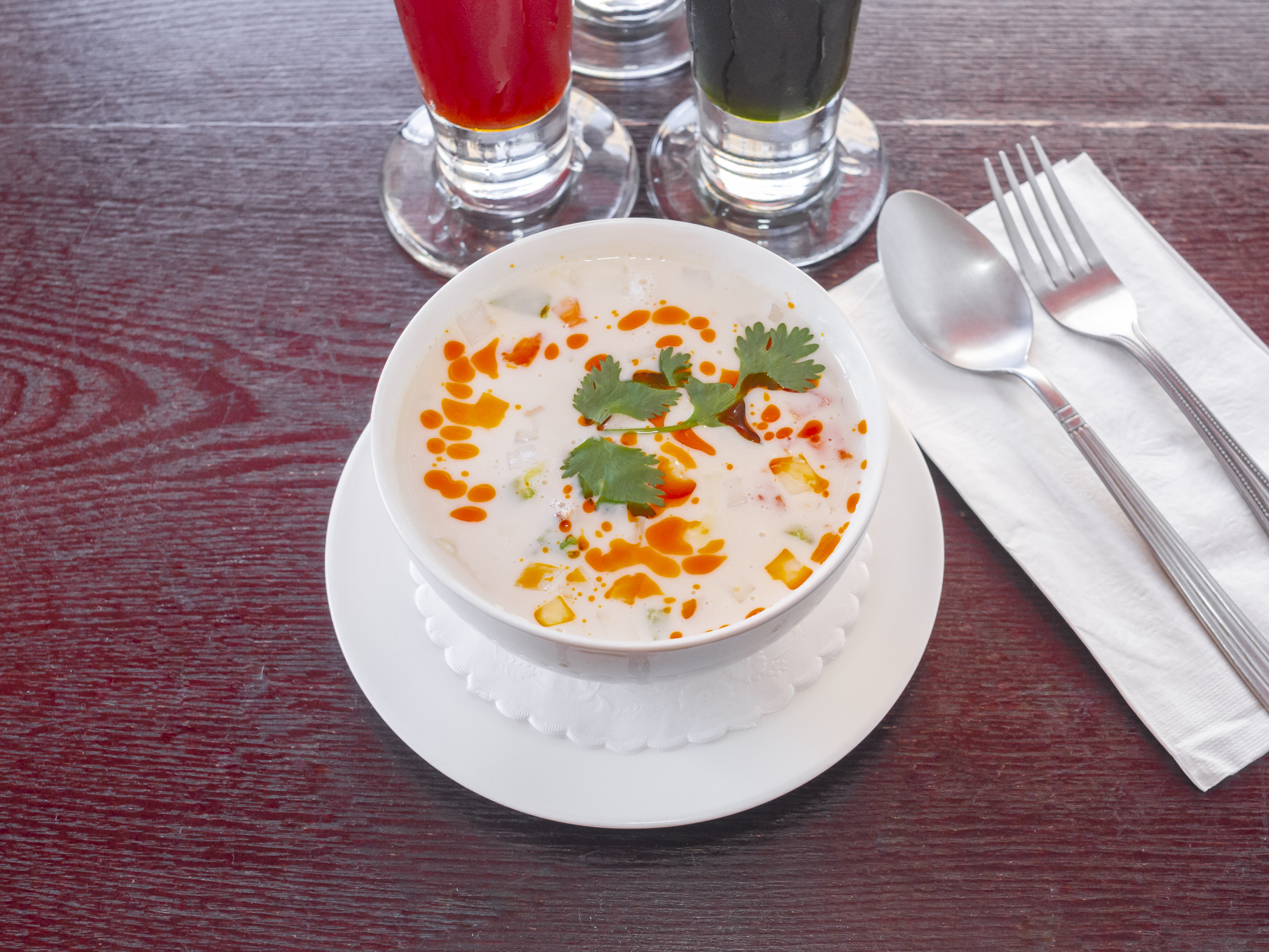 Order Tom Kha Soup food online from Roi Siam store, Union City on bringmethat.com