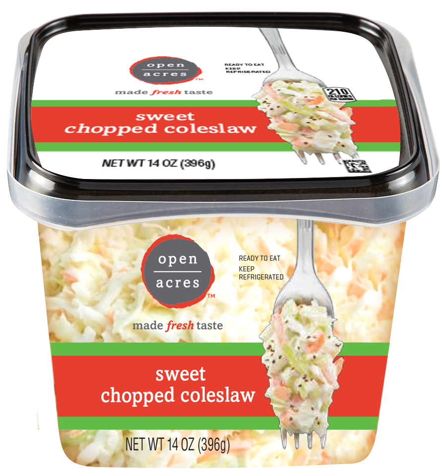Order Open Acres Sweet Chopped Cole Slaw  food online from Vg Grocery store, Fenton on bringmethat.com